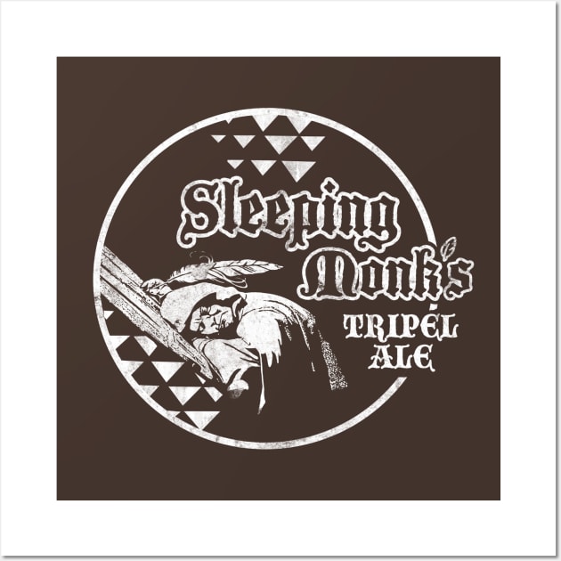 Sleeping Monk's Ale Wall Art by theSteele